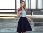 4 mẫu chân váy công sở đẹp mùa thu