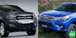 Nên chọn xe bán tải Ford Ranger hay Toyota Hilux?